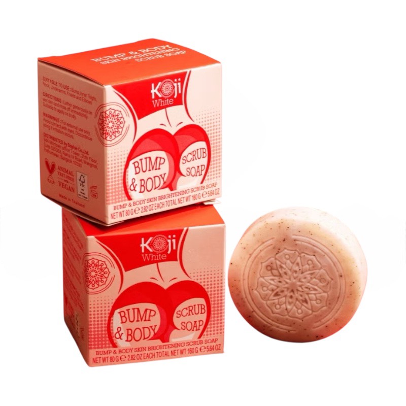 コジホワイト バンプ＆ボディ スクラブソープ 80g