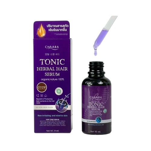 CHAABA（チャバ）トニック ハーバル ヘアセラム 35ml