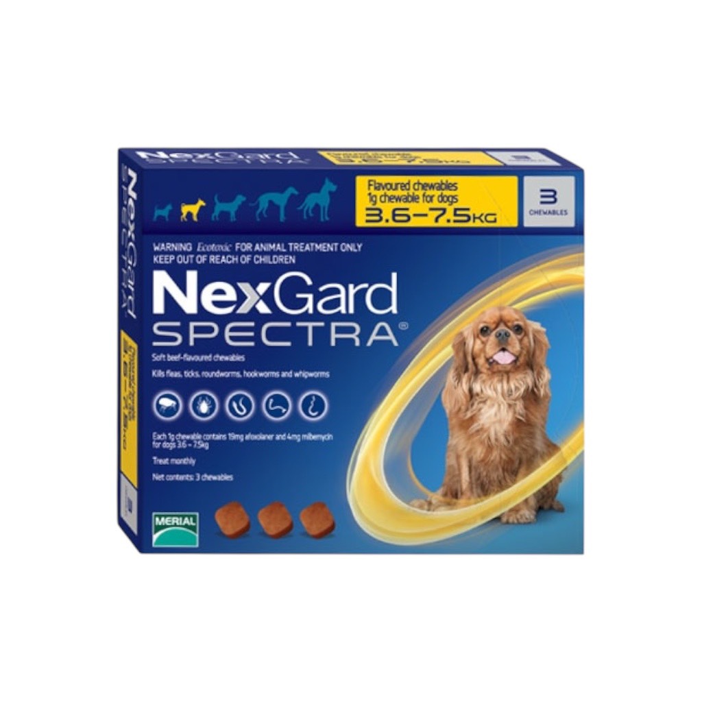 ネクスガード スペクトラ 3.6〜7.5kg用／3錠入り
