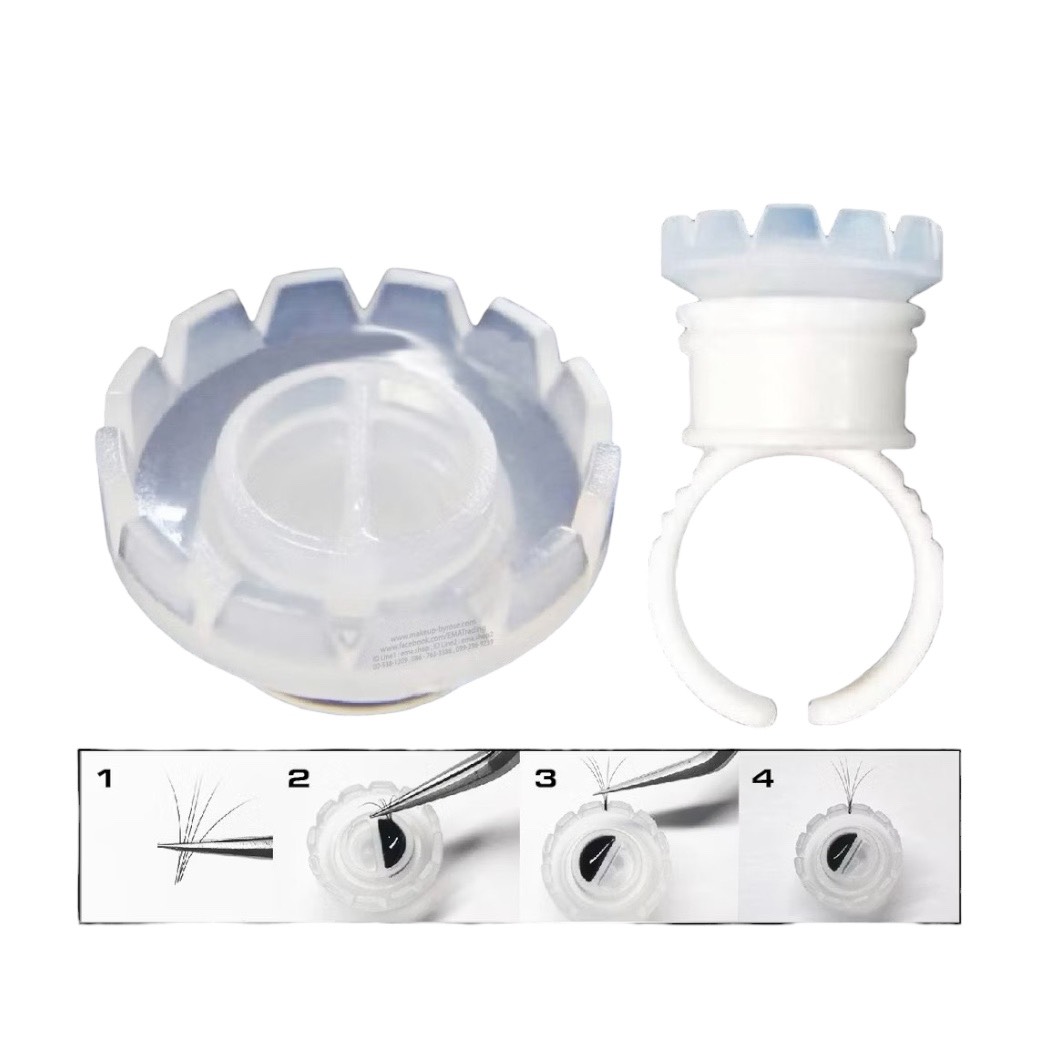 まつげエクステ用 フラワーカップ 50個〜