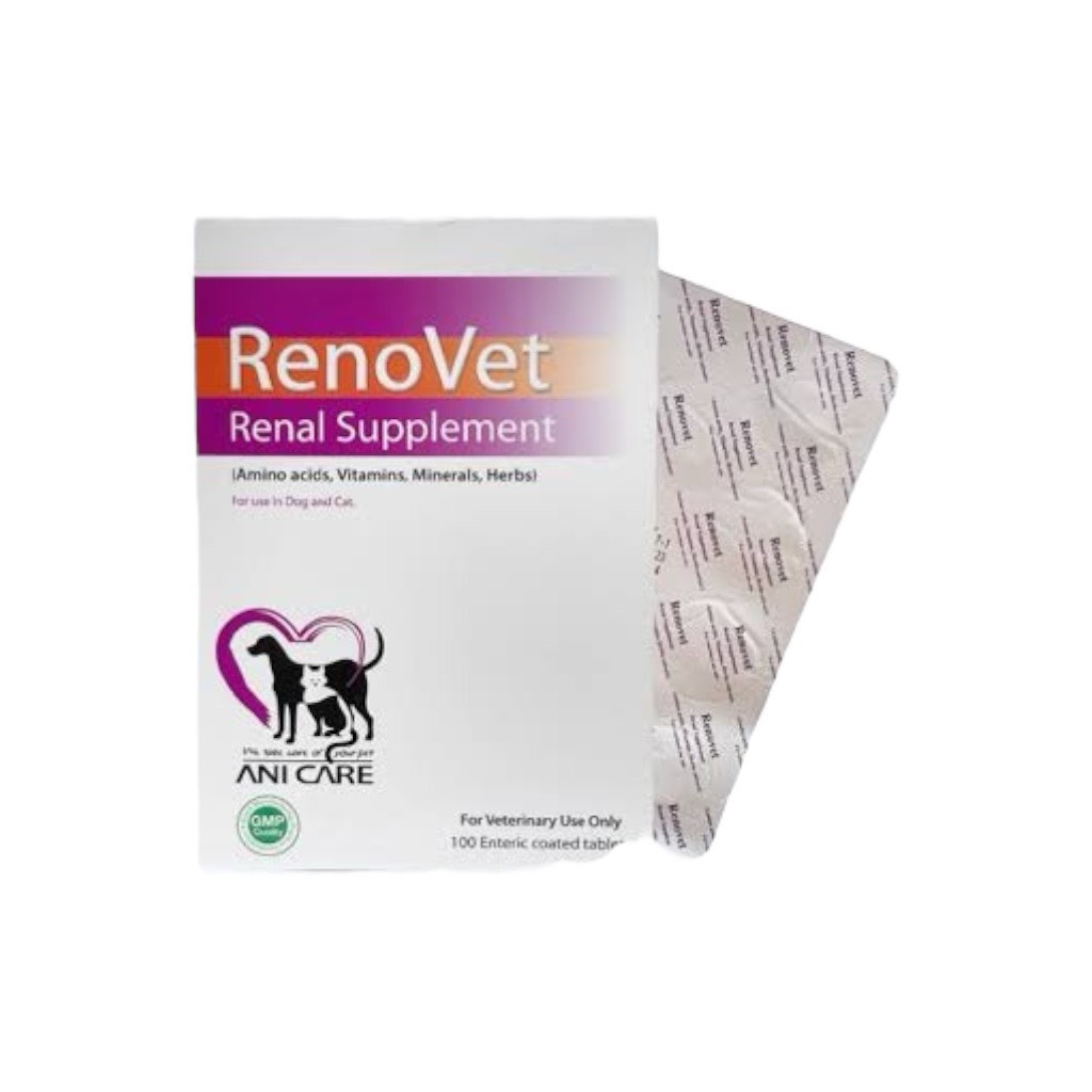 【犬猫用】レノヴェット腎臓サプリメント　30錠〜