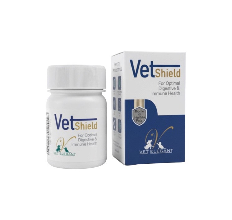 VetShield 犬猫用腸内ケアサプリ（30カプセル）