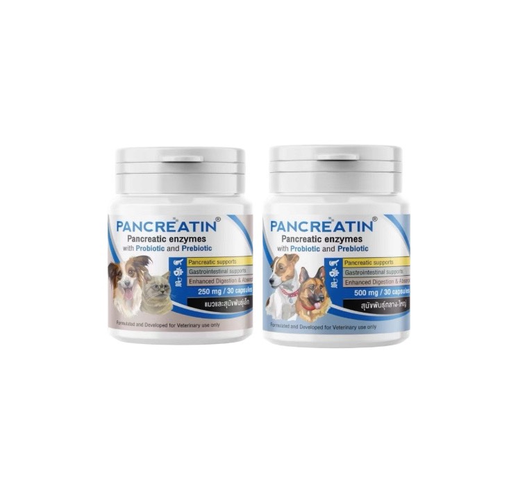 犬・猫用 消化酵素サプリメント 500mg 30カプセル