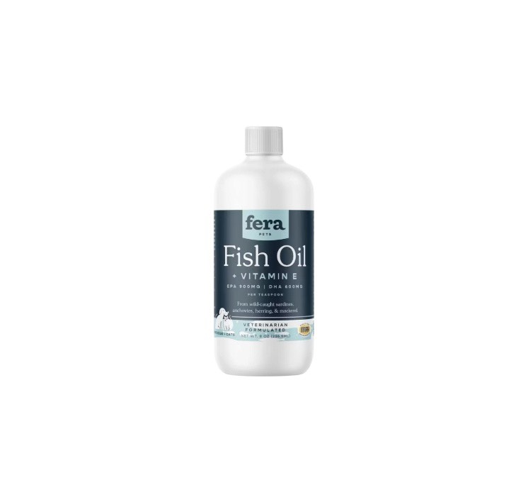 Fera Pets Fish Oil + Vitamin E 犬猫用オメガ3サプリ