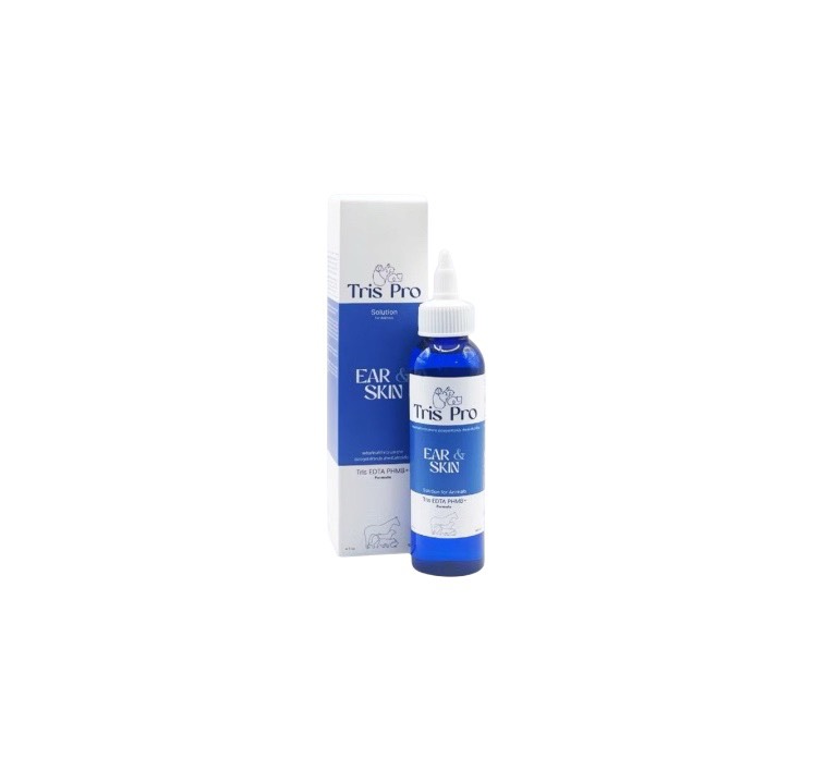 Tris Pro Ear & Skin 犬猫用 イヤー＆スキンクリーナー 120ml