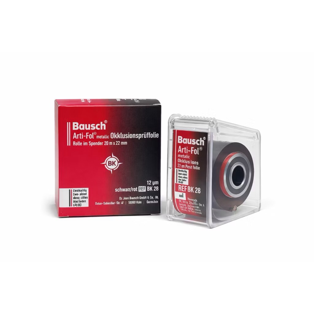 Bausch Arti-Fol BK28 メタリック咬合検査フィルム 12μm